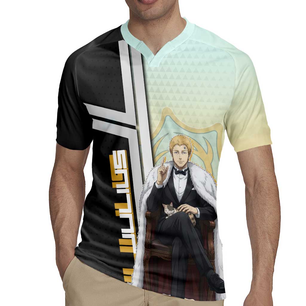 Julius Novachrono Rugby Jersey Regal Anime Illustration Style