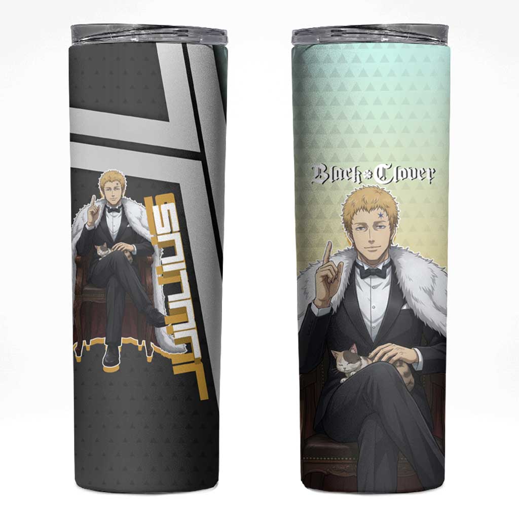 Julius Novachrono Skinny Tumbler Regal Anime Illustration Style