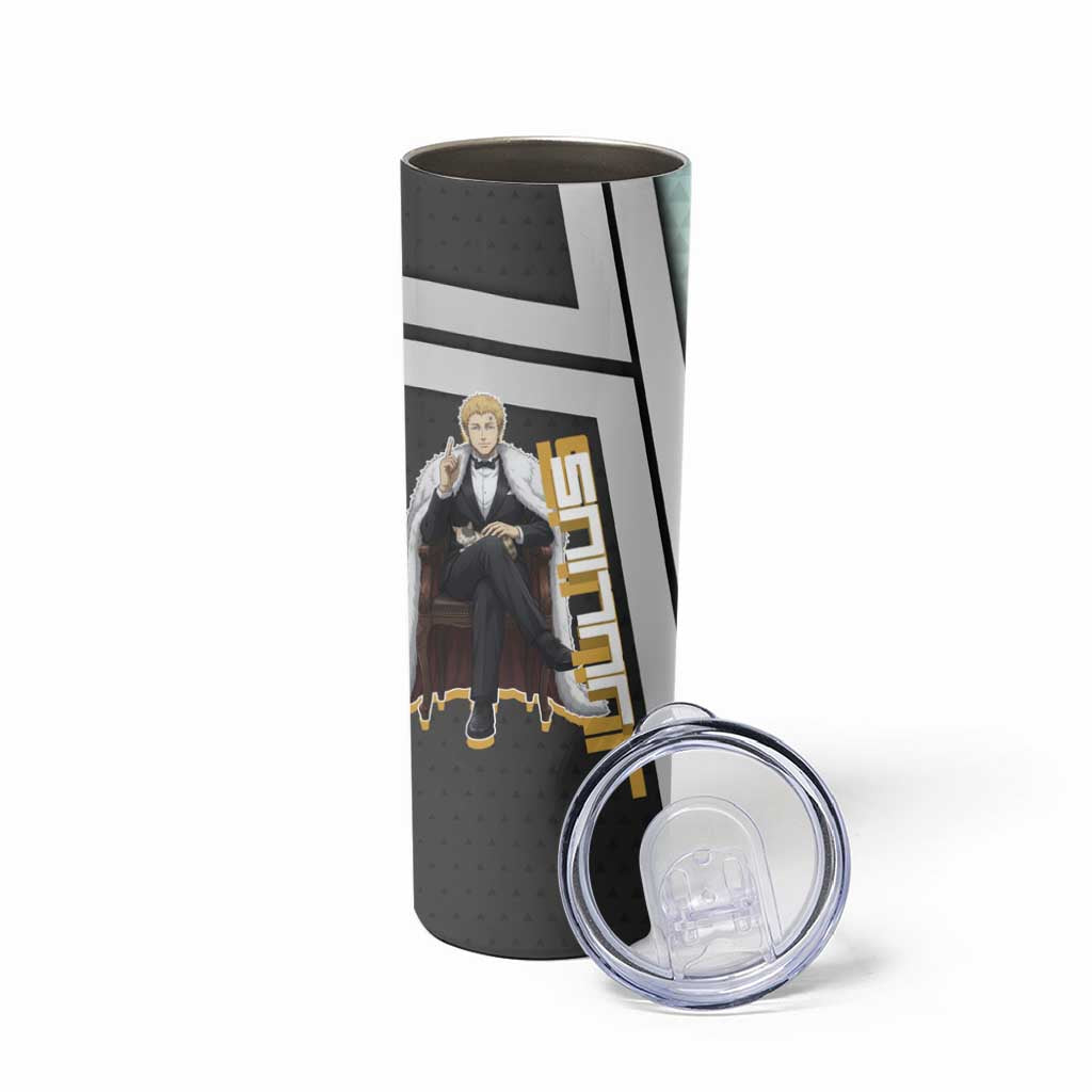 Julius Novachrono Skinny Tumbler Regal Anime Illustration Style