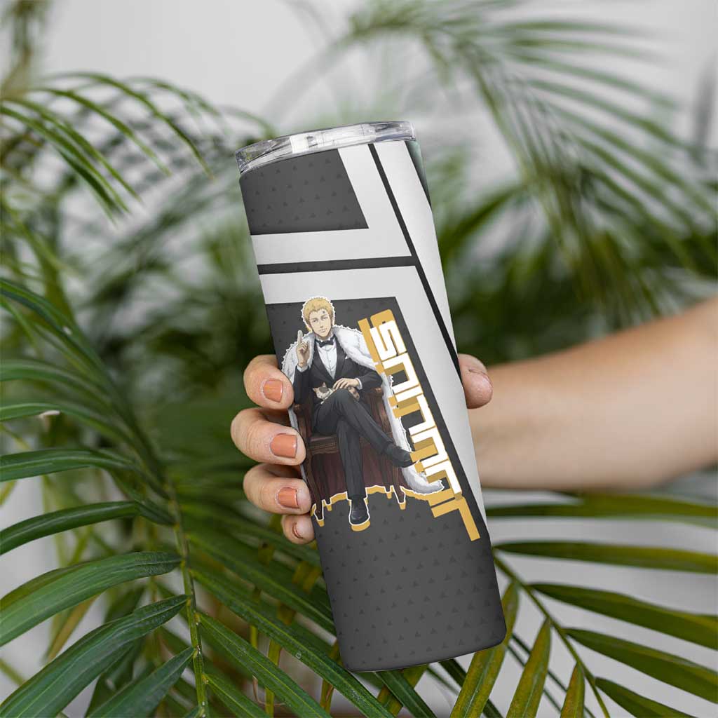 Julius Novachrono Skinny Tumbler Regal Anime Illustration Style