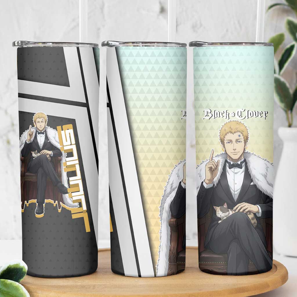 Julius Novachrono Skinny Tumbler Regal Anime Illustration Style