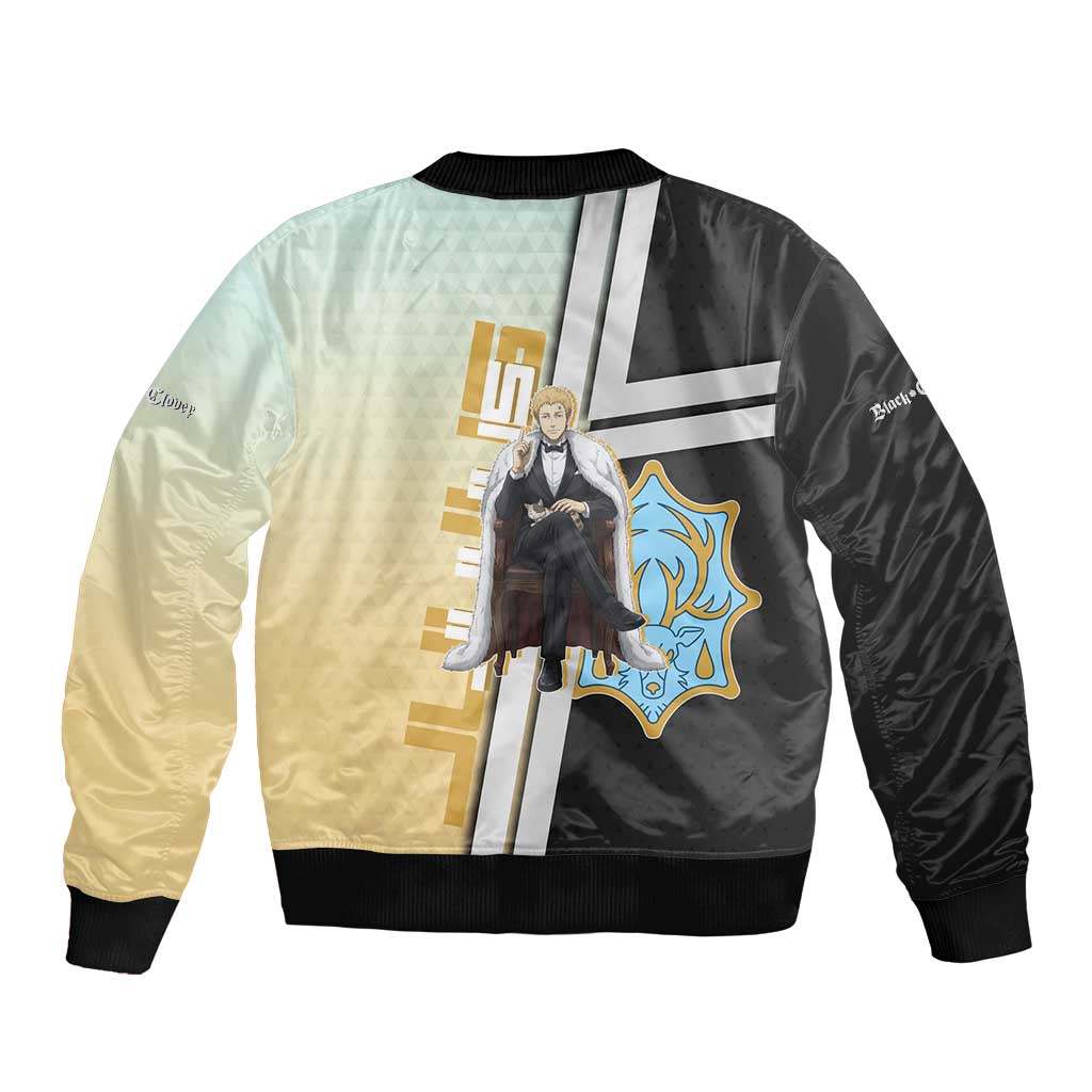 Julius Novachrono Sleeve Zip Bomber Jacket Regal Anime Illustration Style