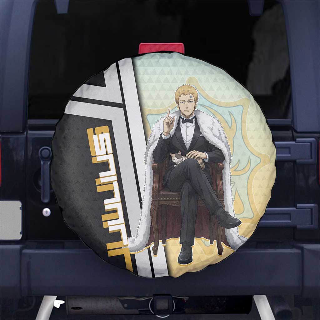 Julius Novachrono Spare Tire Cover Regal Anime Illustration Style