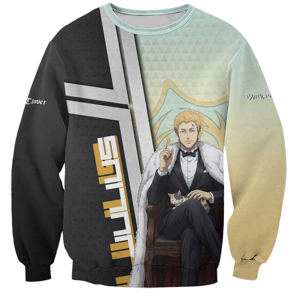 Julius Novachrono Sweatshirt Regal Anime Illustration Style