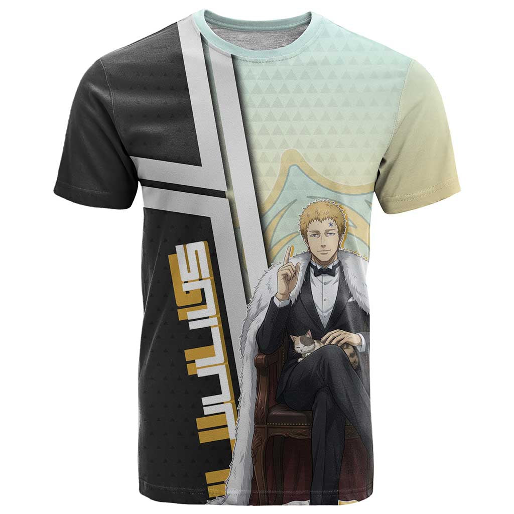 Julius Novachrono T Shirt Regal Anime Illustration Style