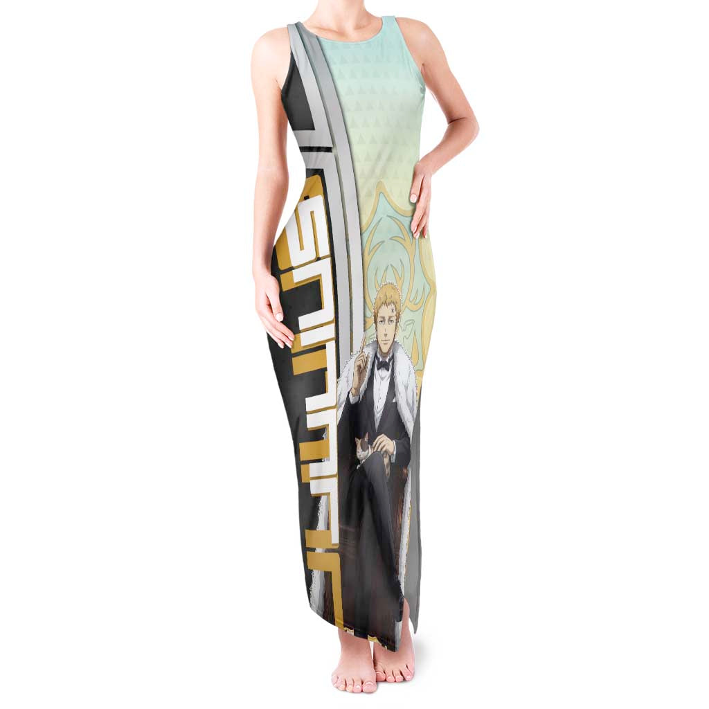 Julius Novachrono Tank Maxi Dress Regal Anime Illustration Style
