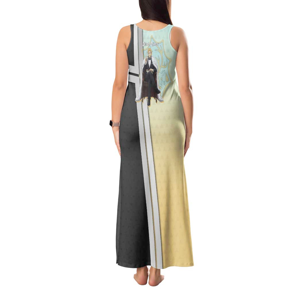 Julius Novachrono Tank Maxi Dress Regal Anime Illustration Style