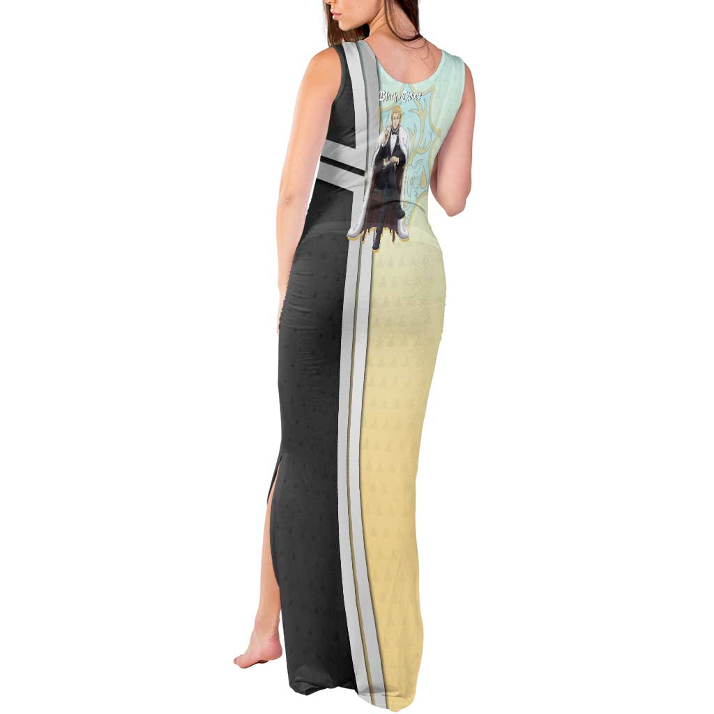 Julius Novachrono Tank Maxi Dress Regal Anime Illustration Style