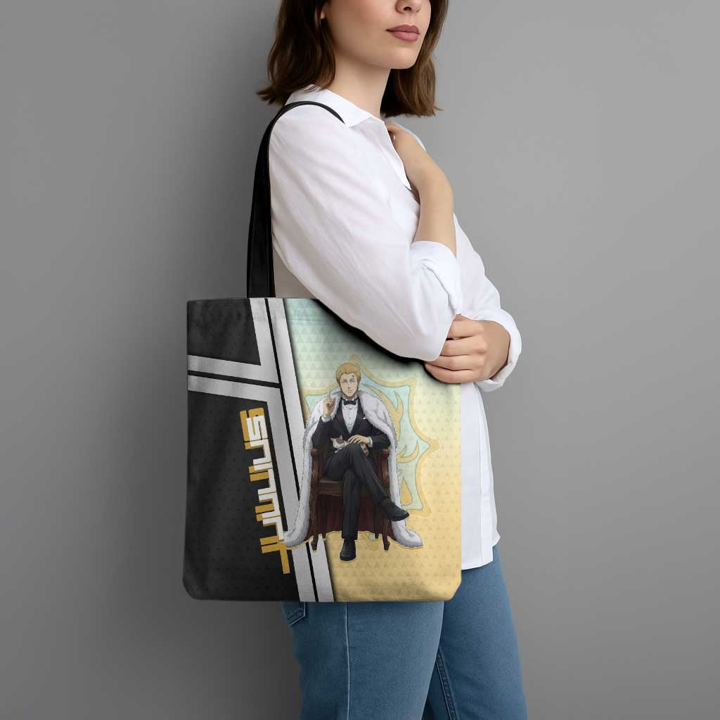 Julius Novachrono Tote Bag Regal Anime Illustration Style