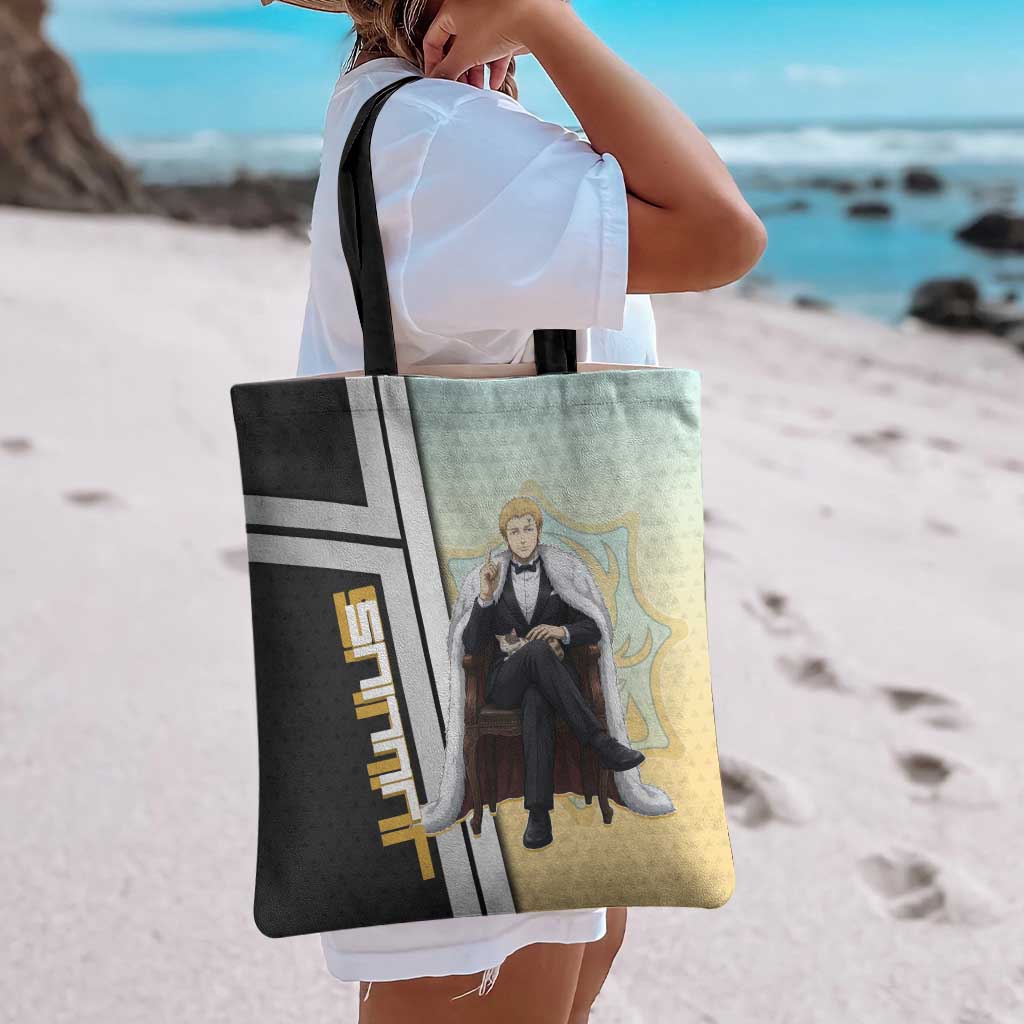 Julius Novachrono Tote Bag Regal Anime Illustration Style