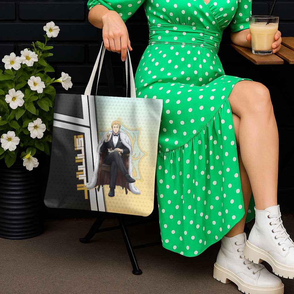 Julius Novachrono Tote Bag Regal Anime Illustration Style