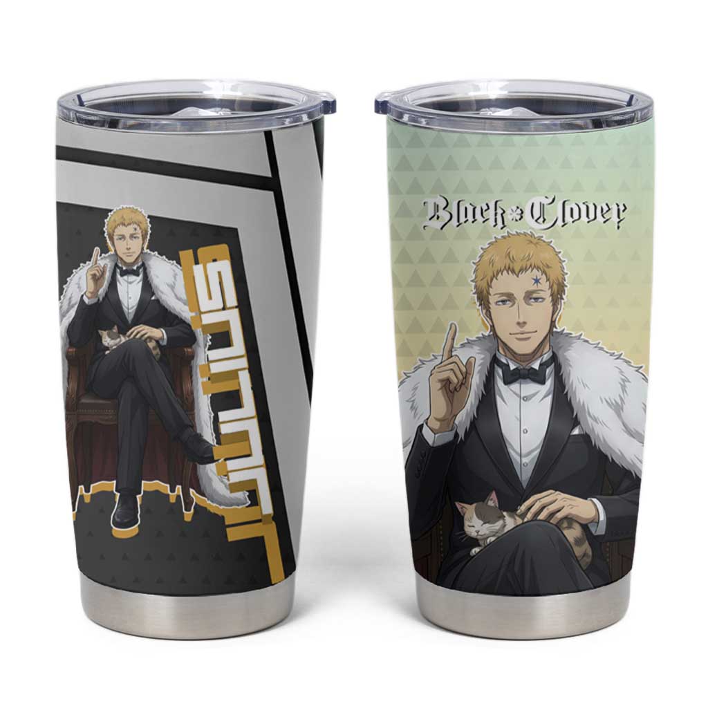 Julius Novachrono Tumbler Cup Regal Anime Illustration Style