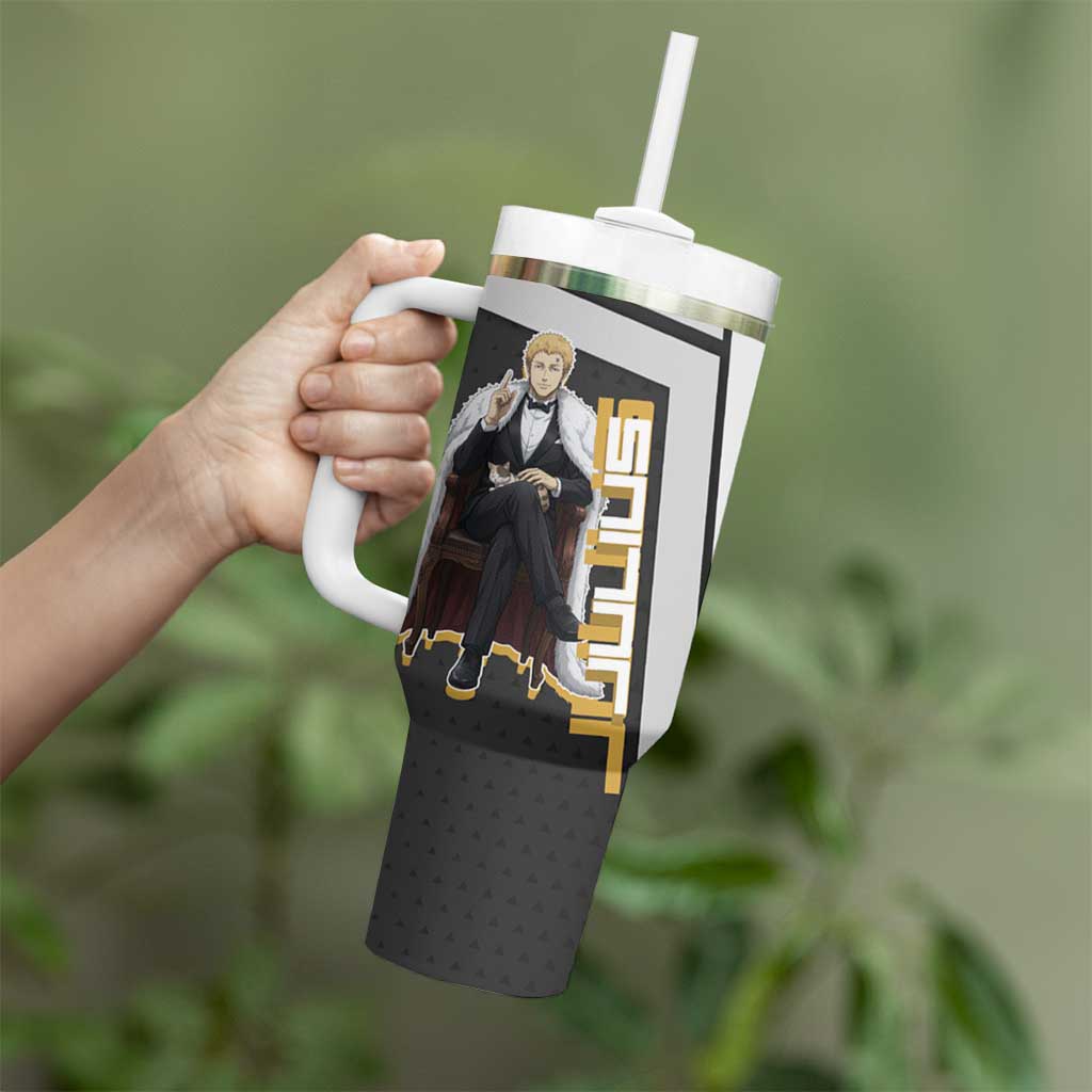 Julius Novachrono Tumbler With Handle Regal Anime Illustration Style