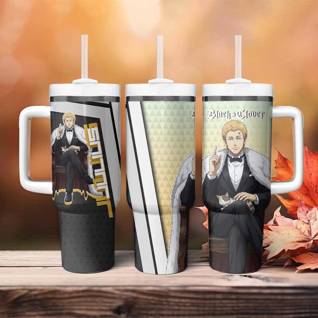 Julius Novachrono Tumbler With Handle Regal Anime Illustration Style
