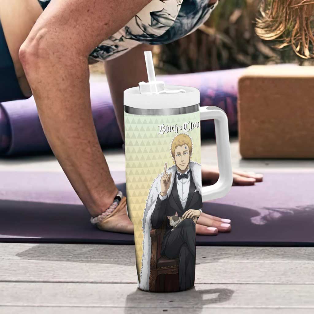 Julius Novachrono Tumbler With Handle Regal Anime Illustration Style
