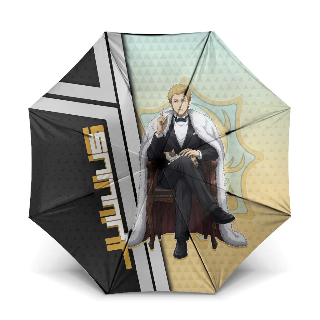 Julius Novachrono Umbrella Regal Anime Illustration Style