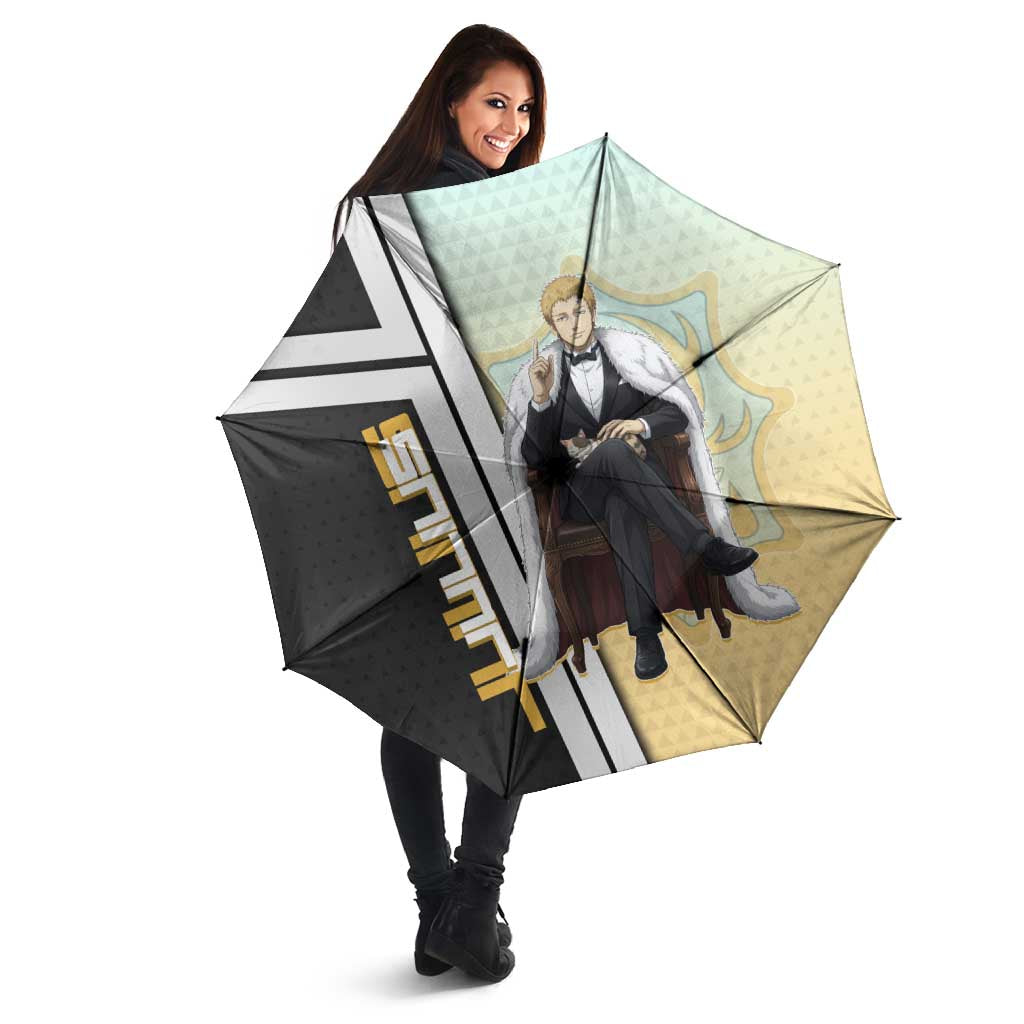 Julius Novachrono Umbrella Regal Anime Illustration Style