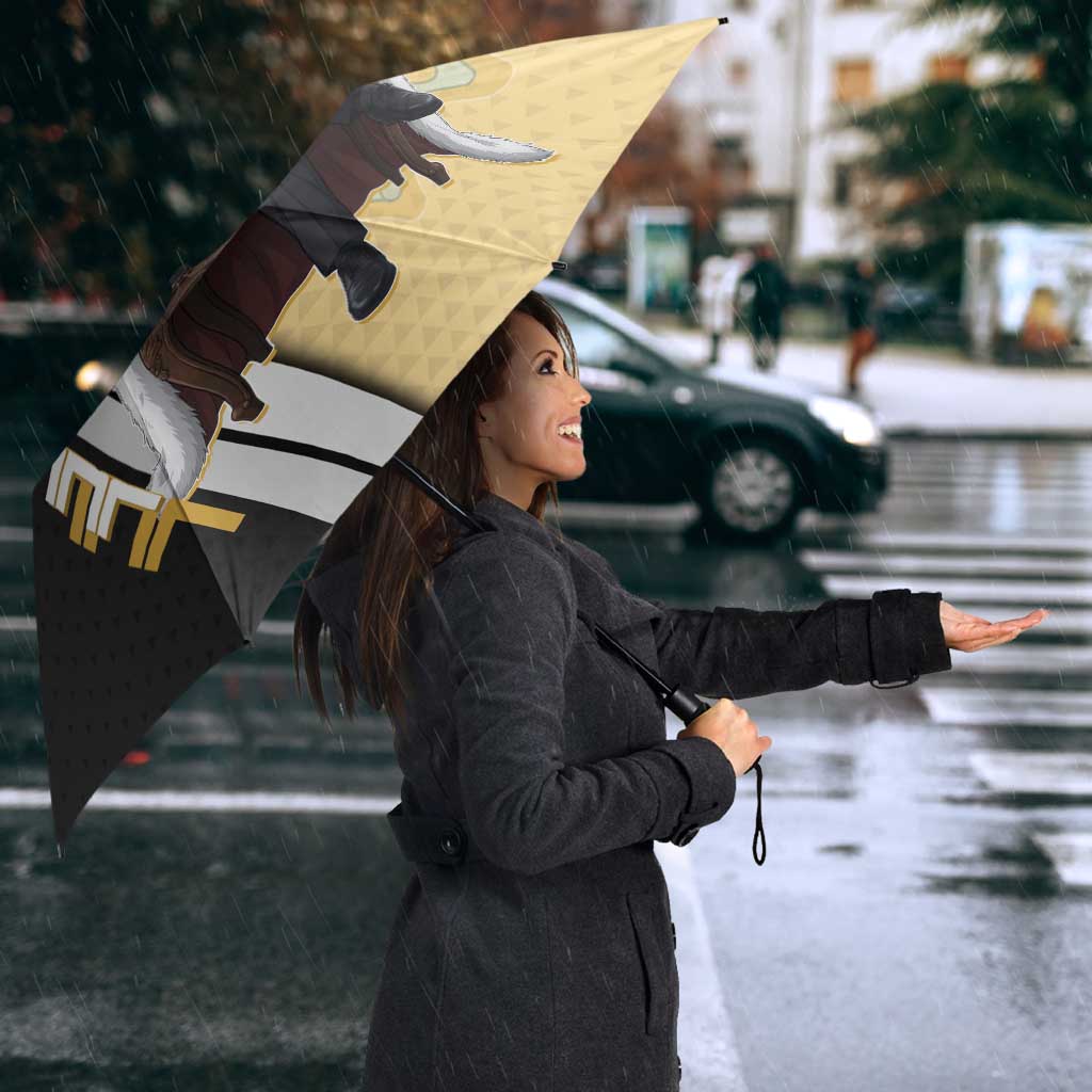 Julius Novachrono Umbrella Regal Anime Illustration Style