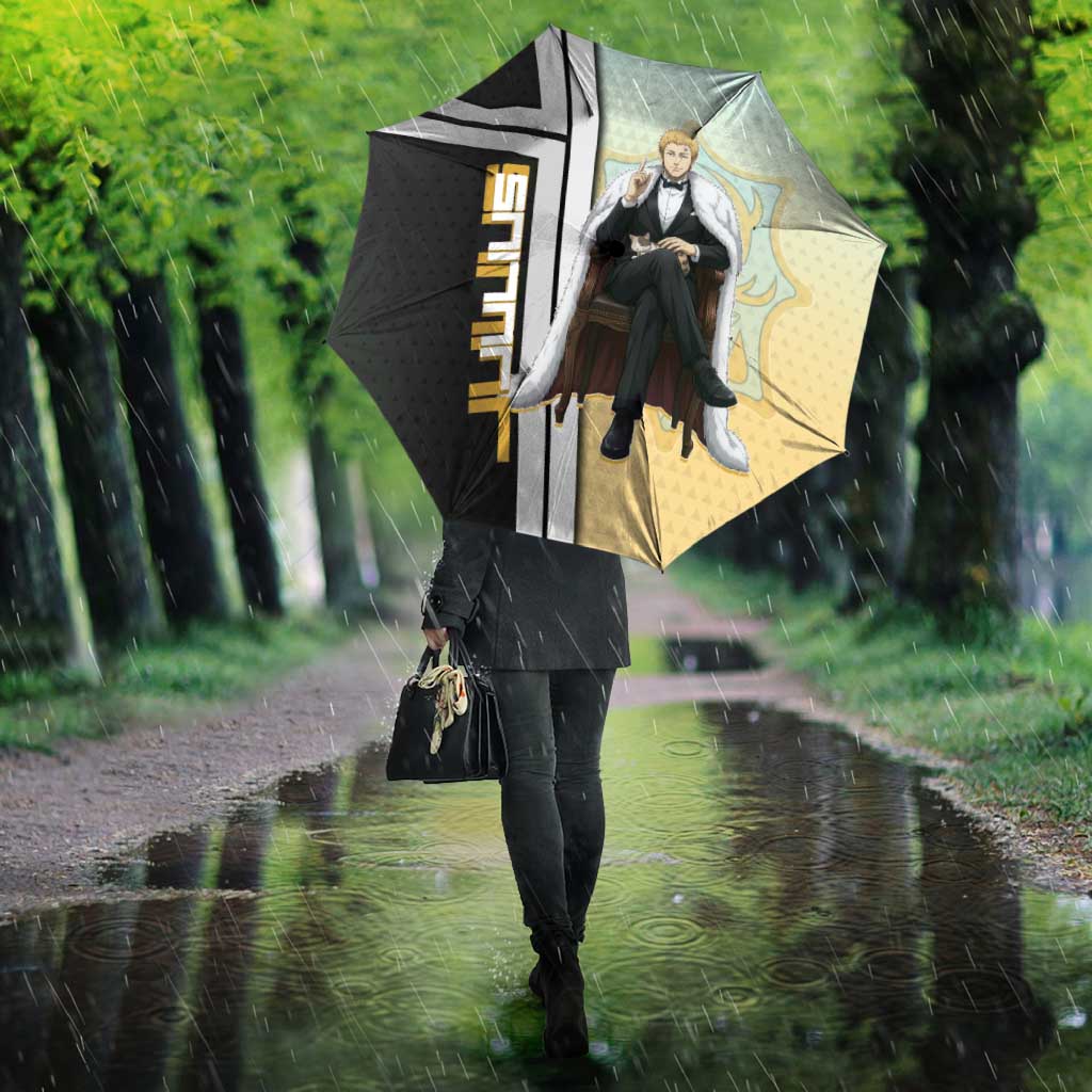 Julius Novachrono Umbrella Regal Anime Illustration Style