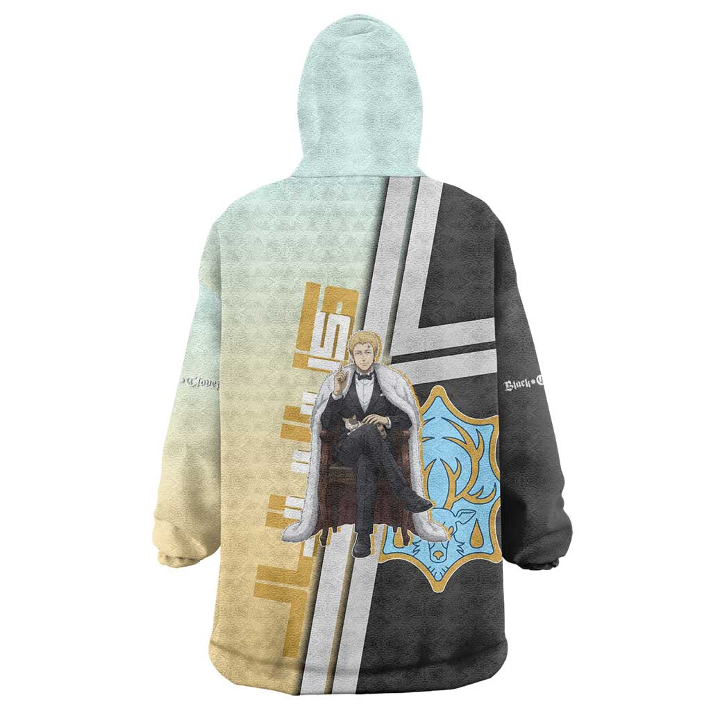 Julius Novachrono Wearable Blanket Hoodie Regal Anime Illustration Style
