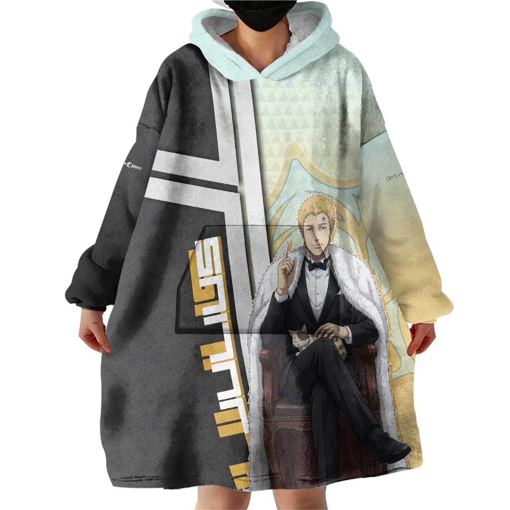 Julius Novachrono Wearable Blanket Hoodie Regal Anime Illustration Style