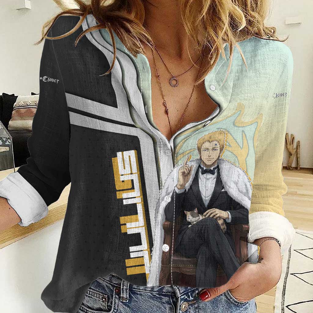 Julius Novachrono Women Casual Shirt Regal Anime Illustration Style