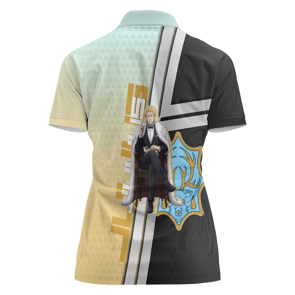Julius Novachrono Women Polo Shirt Regal Anime Illustration Style