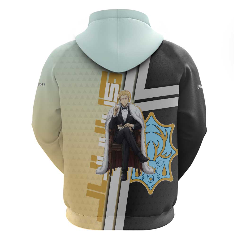 Julius Novachrono Zip Hoodie Regal Anime Illustration Style