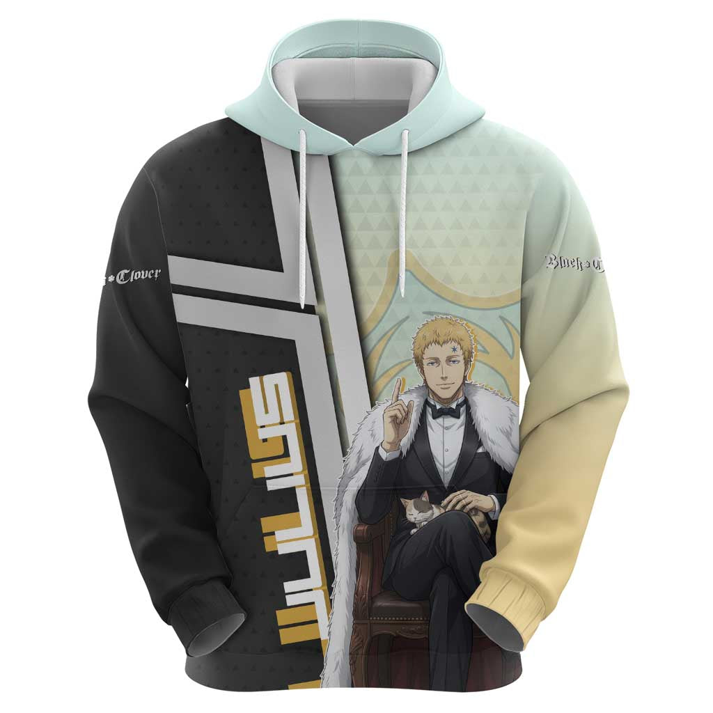 Julius Novachrono Zip Hoodie Regal Anime Illustration Style