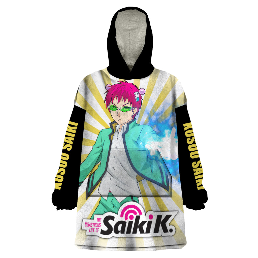 Kusuo Saiki Wearable Blanket Hoodie Saiki Kusuo no Psi-nan