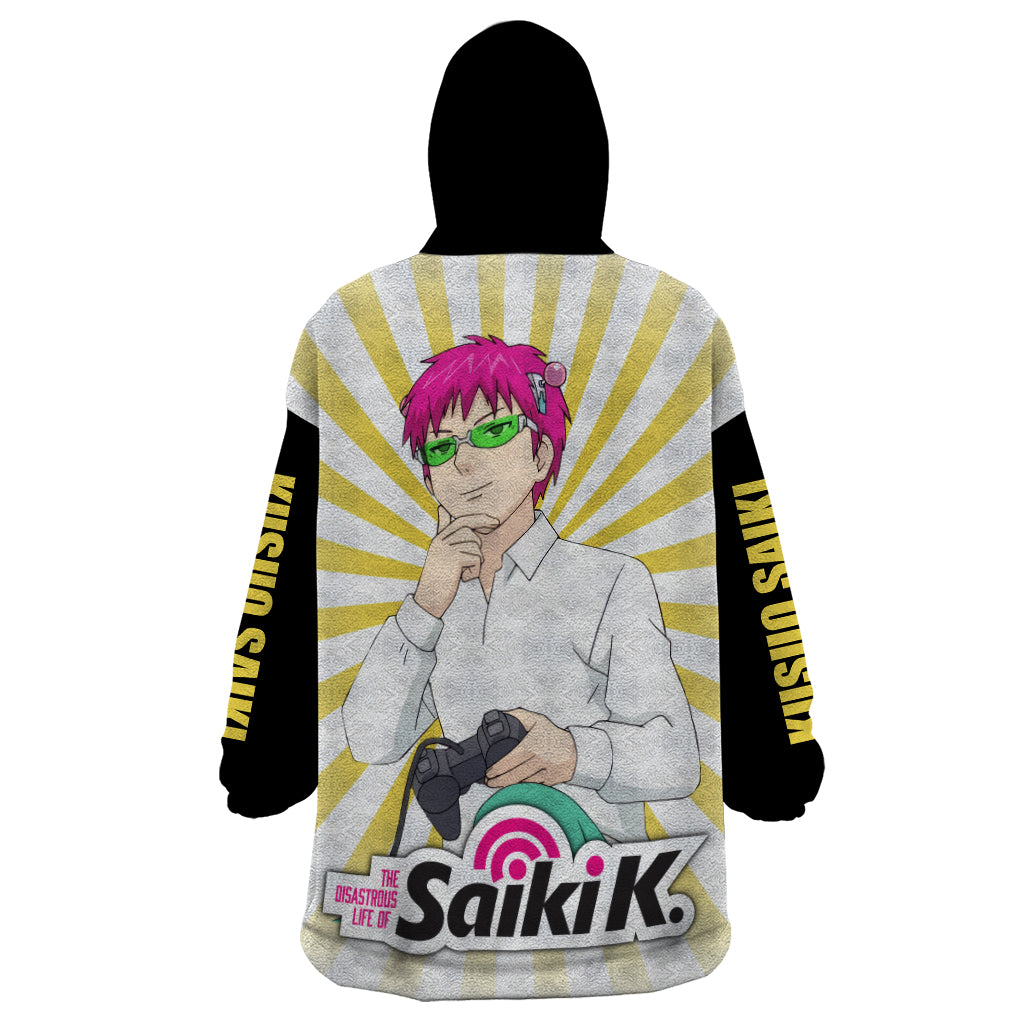Kusuo Saiki Wearable Blanket Hoodie Saiki Kusuo no Psi-nan