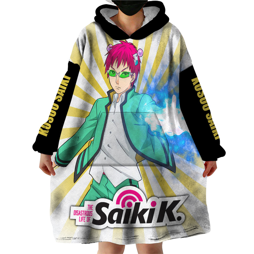 Kusuo Saiki Wearable Blanket Hoodie Saiki Kusuo no Psi-nan
