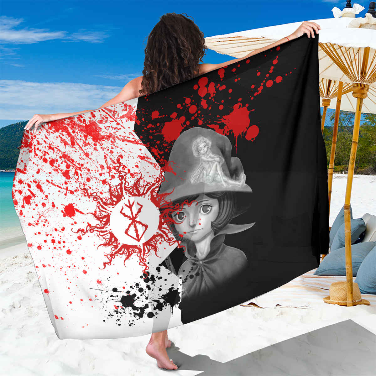 Schierke Berserk Sarong Anime Japan Style