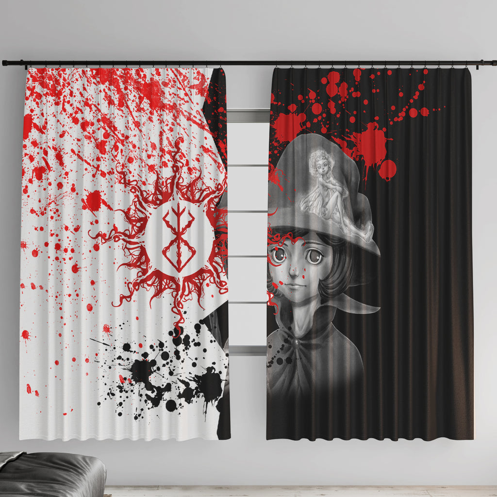 Schierke Berserk Window Curtain Anime Japan Style