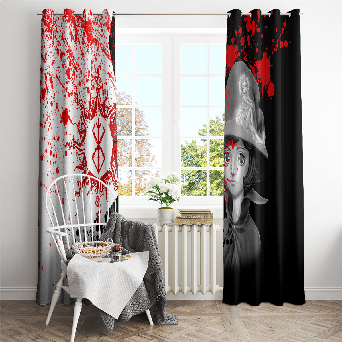 Schierke Berserk Window Curtain Anime Japan Style