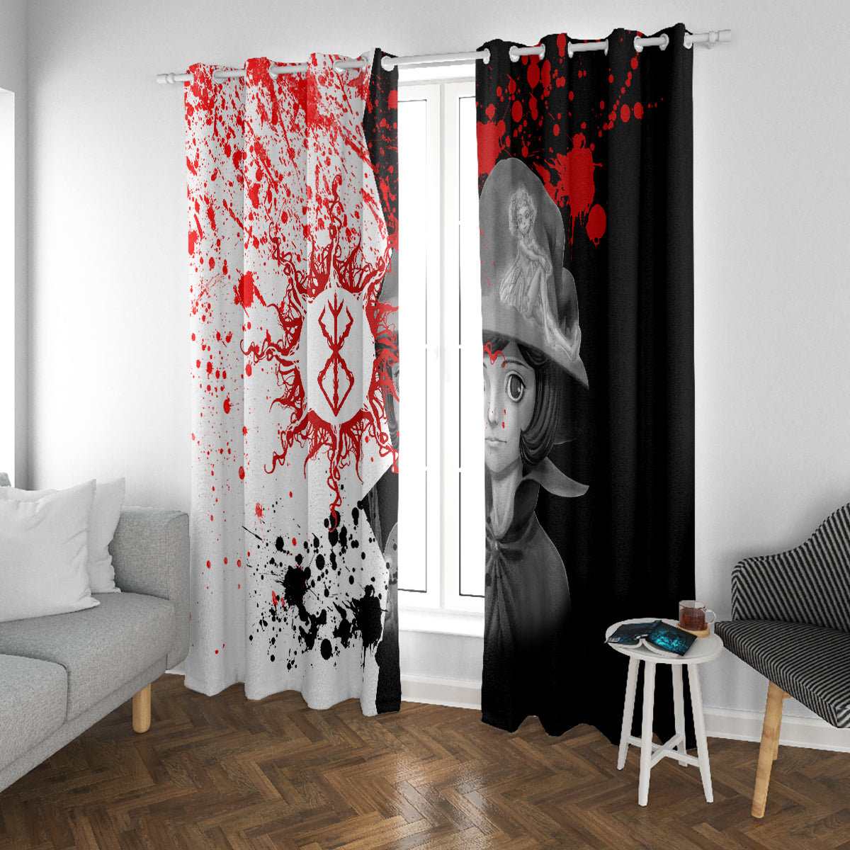 Schierke Berserk Window Curtain Anime Japan Style