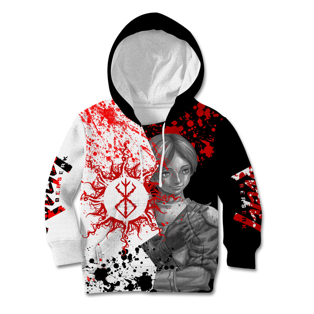 Judeau Berserk Kid Hoodie Anime Run Symbol Blood Style