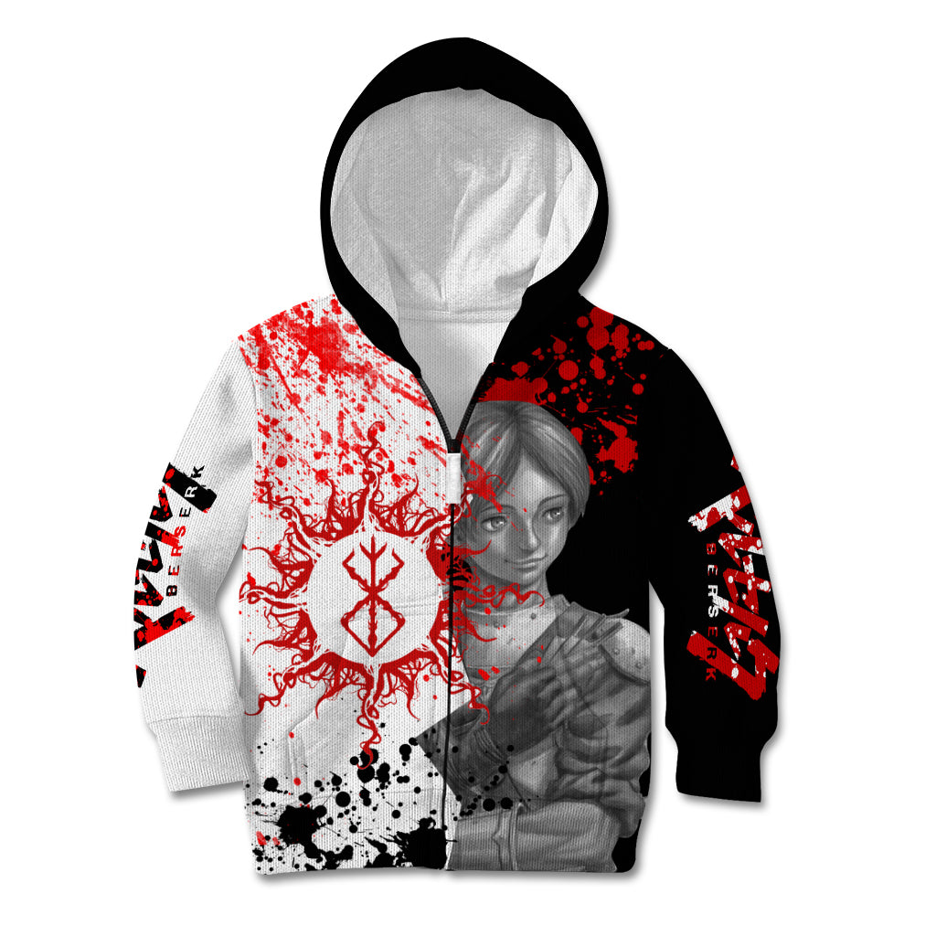 Judeau Berserk Kid Hoodie Anime Run Symbol Blood Style