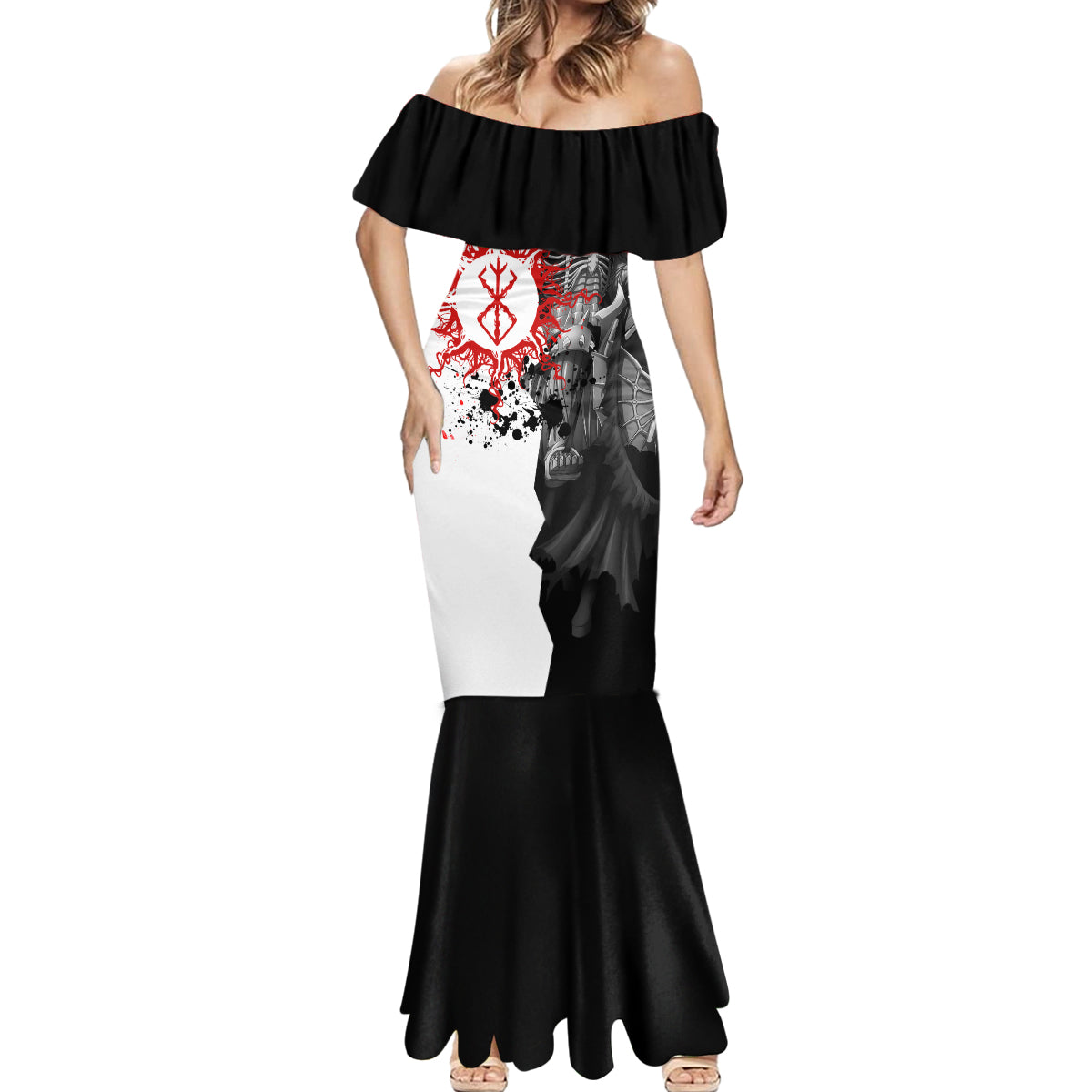 The Skull Knight Berserk Mermaid Dress Anime Japan Style