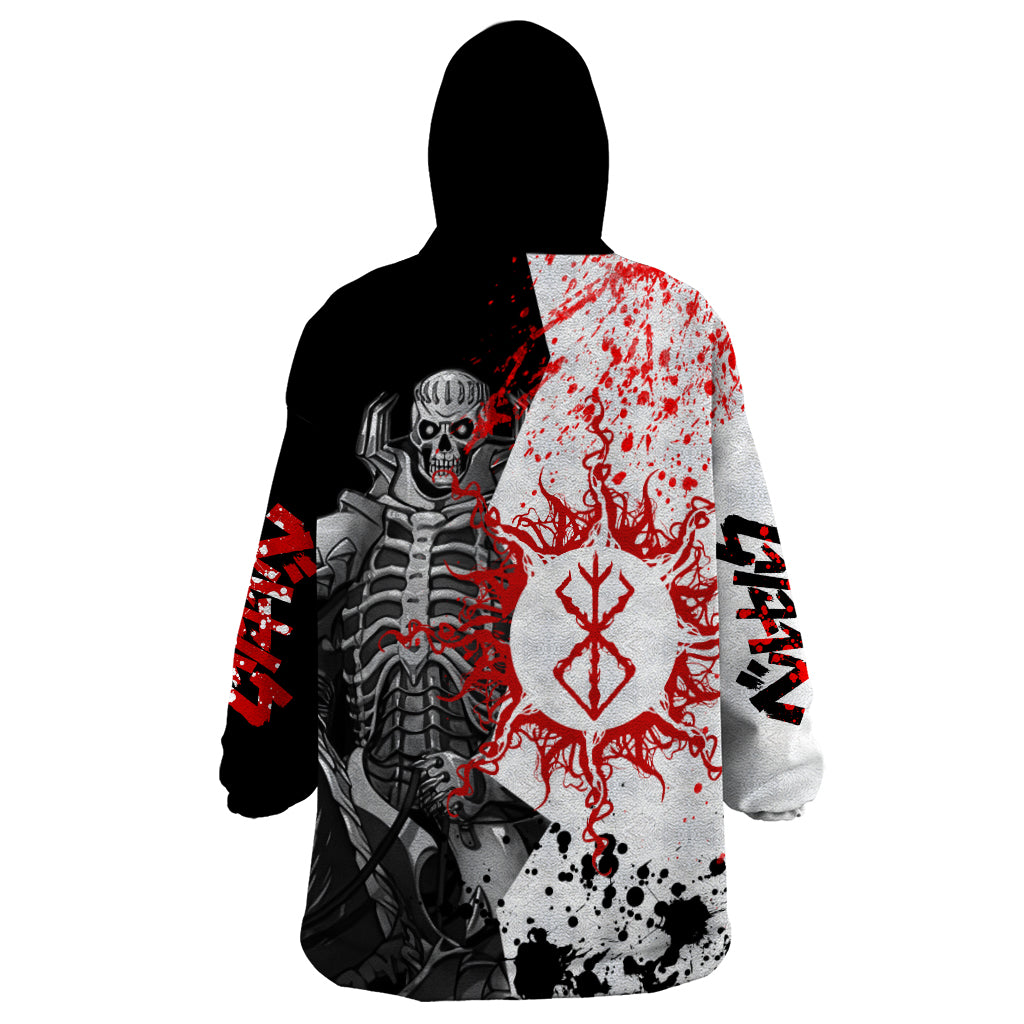 The Skull Knight Berserk Wearable Blanket Hoodie Anime Japan Style