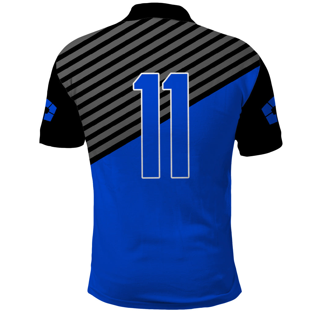 Yoichi Isagi Blue Lock Polo Shirt Anime Style