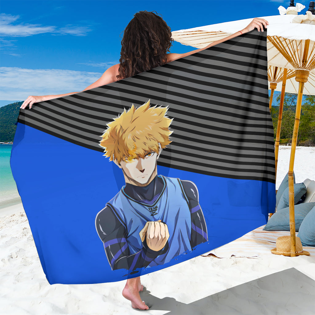 Rensuke Kunigami Blue Lock Sarong Anime Style