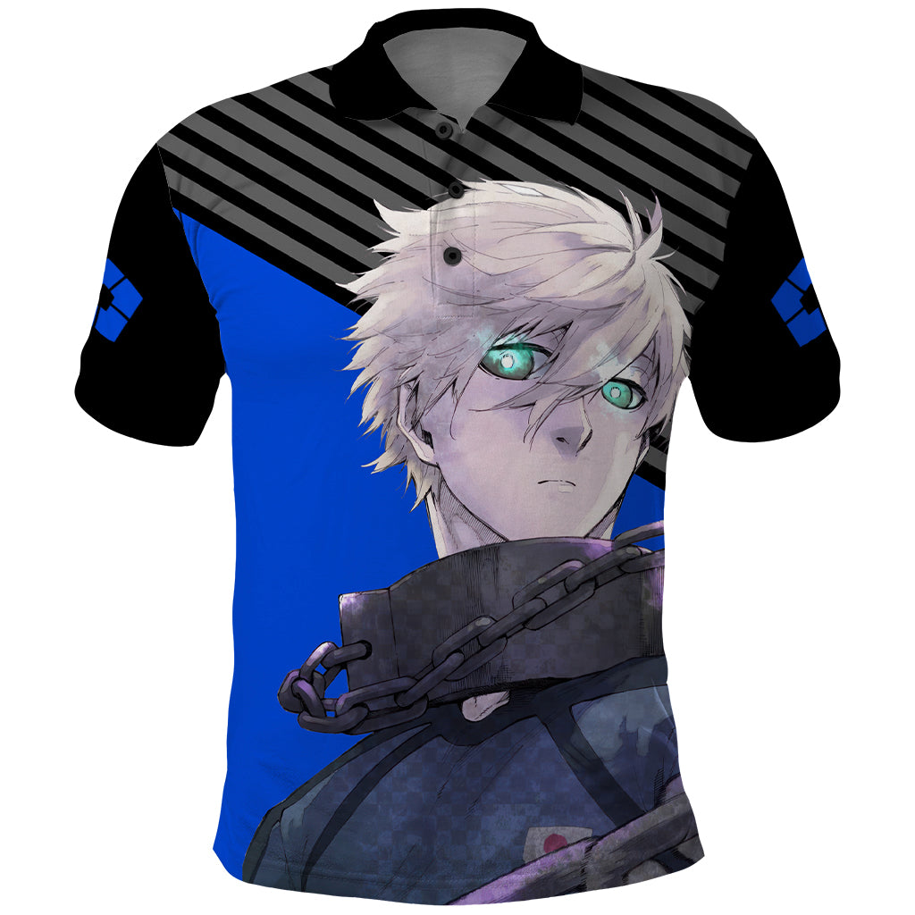 Seishiro Nagi Blue Lock Polo Shirt Anime Style