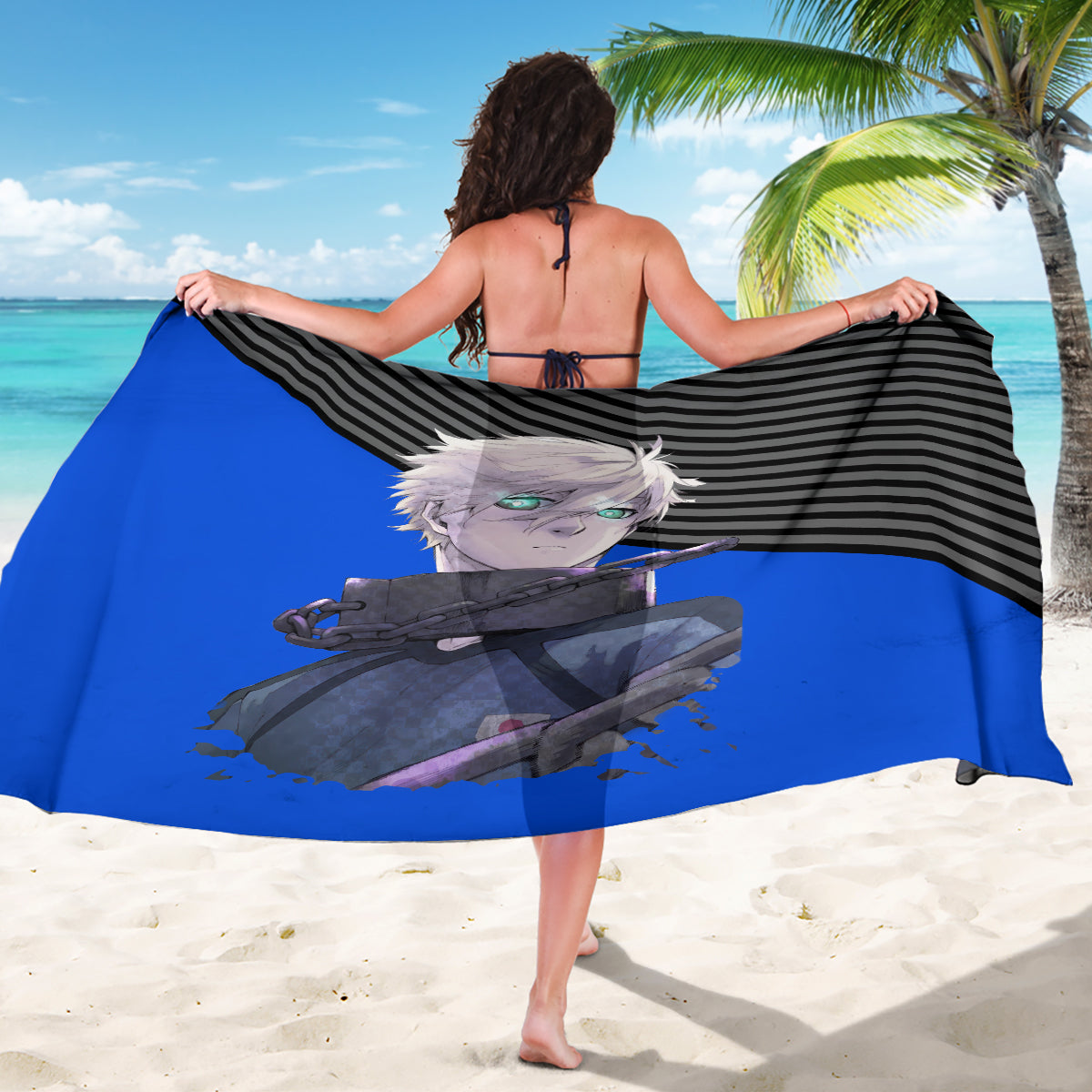 Seishiro Nagi Blue Lock Sarong Anime Style