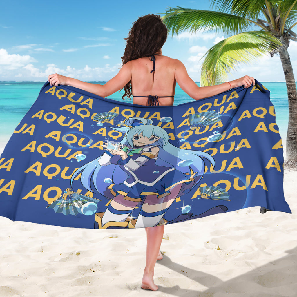 Aqua KonoSuba Sarong Anime Style