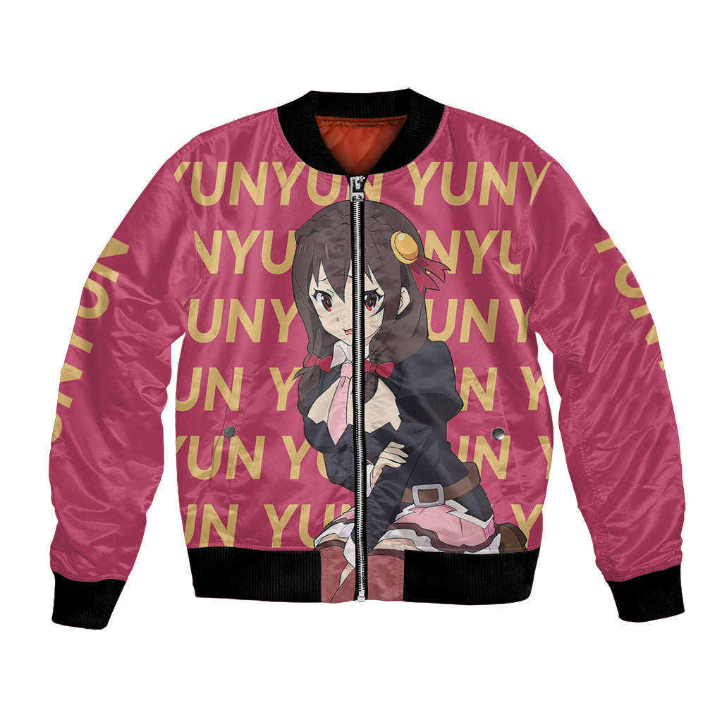 Yunyun KonoSuba Bomber Jacket Anime Style