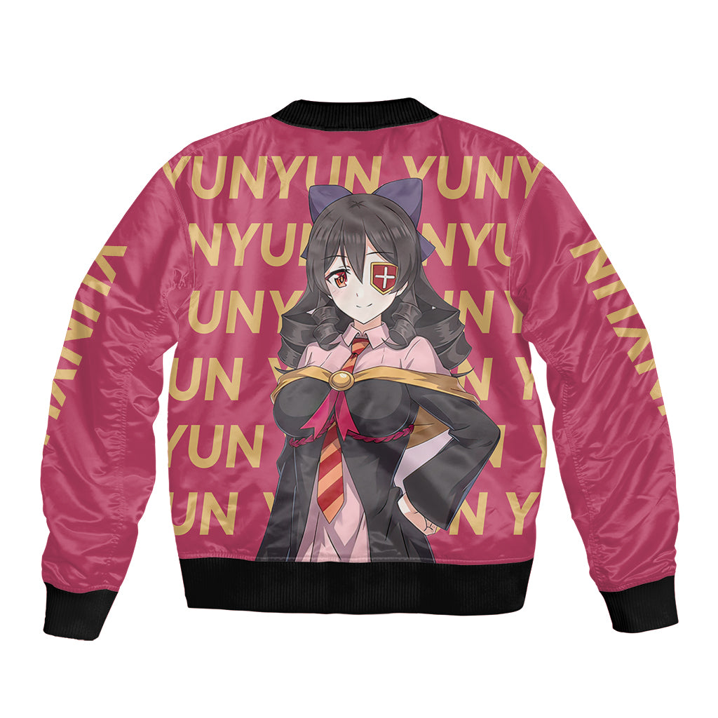 Yunyun KonoSuba Bomber Jacket Anime Style