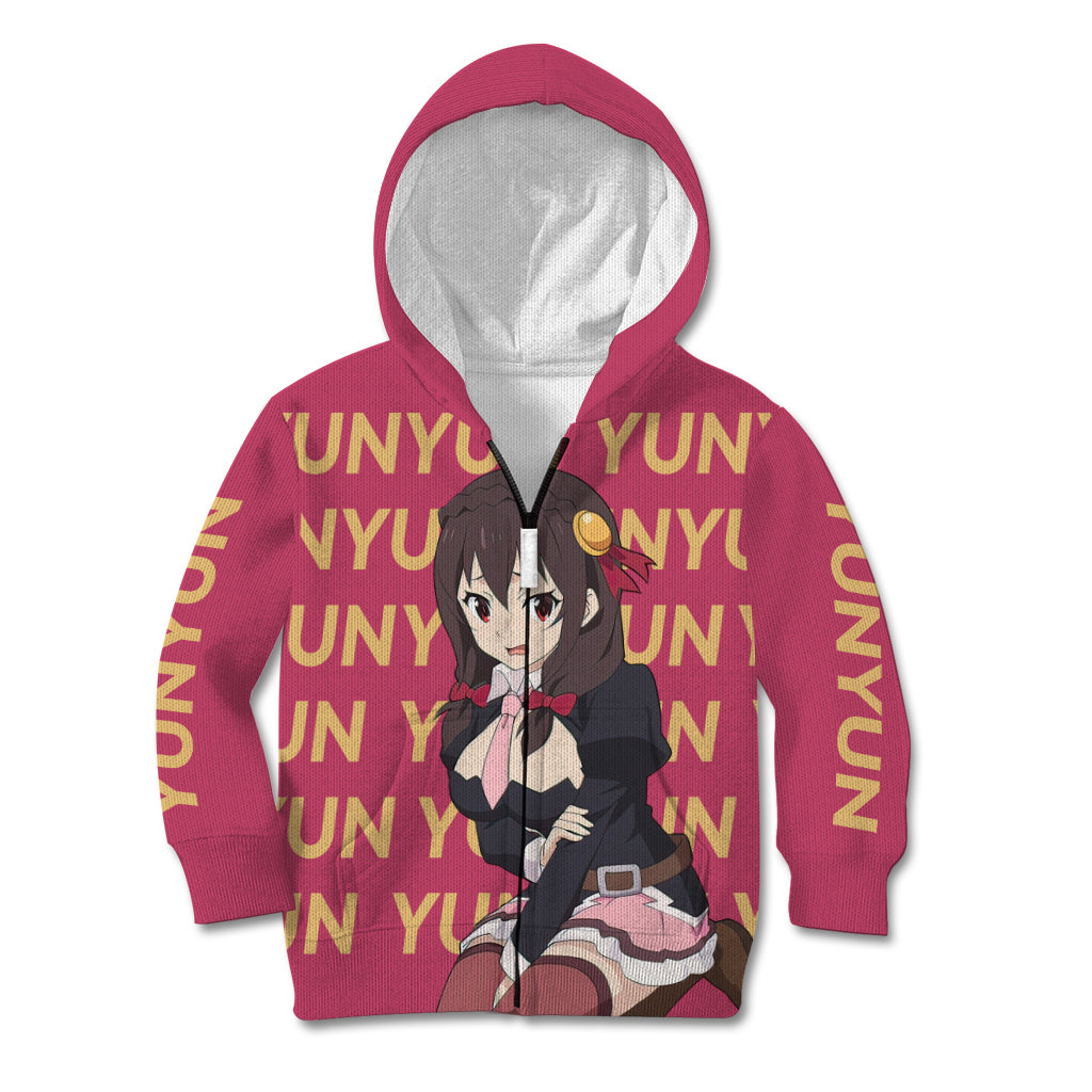 Yunyun KonoSuba Kid Hoodie Anime Style