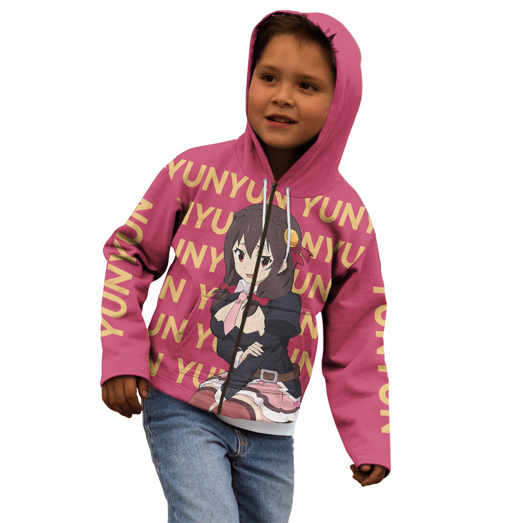 Yunyun KonoSuba Kid Hoodie Anime Style