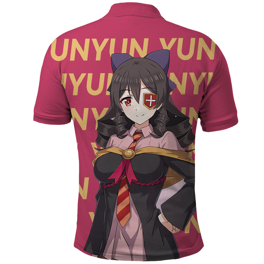 Yunyun KonoSuba Polo Shirt Anime Style